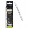 3035262503713 - 12 CRAYONS ARDOISES BLANCS
