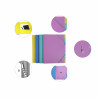 3130630561903 - FOREVER TRIEUR 3 RABATS POLYPRO 8 POSITIONS