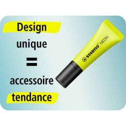 4006381401265 - STABILO NEON 5 SURLIGNEURS COLORIS ASSORTIS
