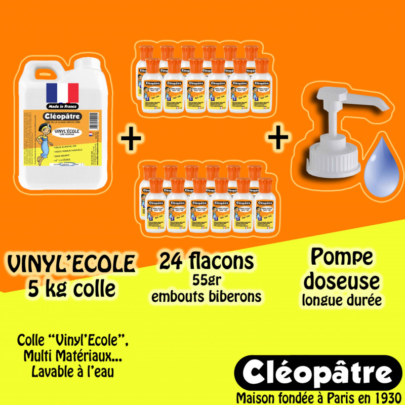3134725008885 - VINYL'ECOLE SCHOOLPACK 1 AN DE COLLAGE POUR LA CLASSE