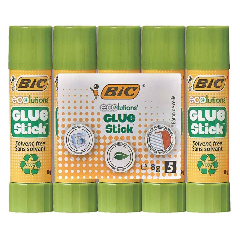 3086123466272 - ECOLUTION 5 BÂTONS COLLE 8G