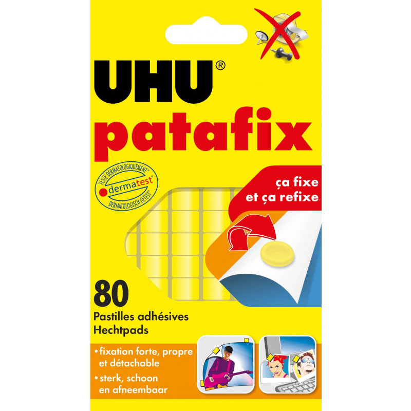 4026700501407 - PATAFIX JAUNE 80 PASTILLES