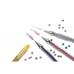 3296280014456 - SIGNO 5 ROLLERS LARGES PAILLETÉS COLORIS ASSORTIS