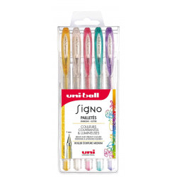 3296280014456 - SIGNO 5 ROLLERS LARGES PAILLETÉS COLORIS ASSORTIS