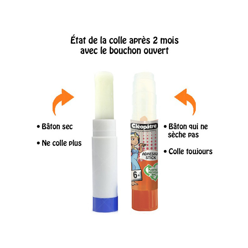 3134725014039 - BÂTON COLLE TRANSPARENTE 8G