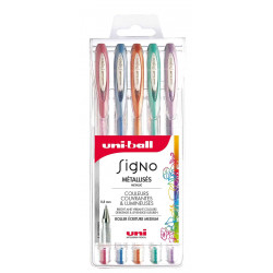 3296280014449 - SIGNO 5 ROLLERS MÉTALLISÉS COLORIS ASSORTIS