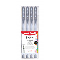 3296280023465 - SIGNO 4 ROLLERS MÉTALLISÉS ARGENT