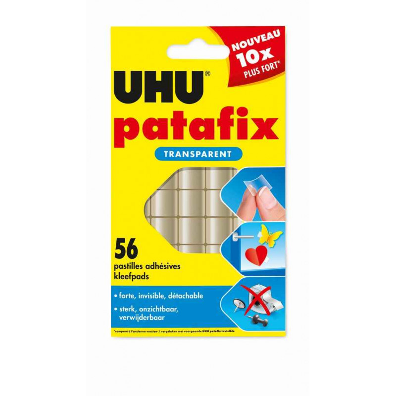 4026700372809 - PATAFIX DOUBLE FACE TRANSPARENT 56 PASTILLES