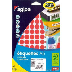3270241143133 - 960 PASTILLES Ø15MM ROUGE