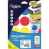 3270241018295 - 84 PASTILLES Ø45MM COLORIS ASSORTIS