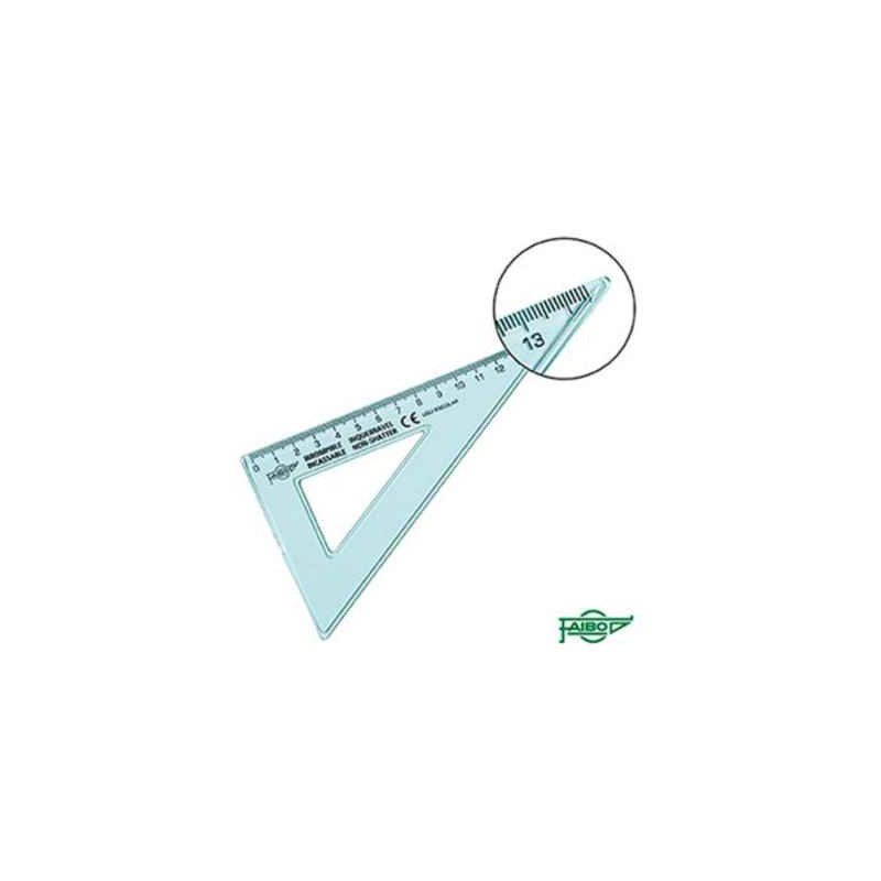 8425901313165 - ÉQUERRE INCASSABLE 16CM 60°