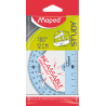 - STUDY SHOCK RAPPORTEUR INCASSABLE 12CM 180°