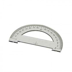 6192103114174 - RAPPORTEUR INCOLORE 10CM 180°