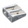 3701254700520 - TAILLE-CRAYON METAL 2 USAGES