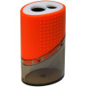 3701254712554 - TAILLE-CRAYON 2 USAGES PLASTIQUE AVEC RÉSERVOIR