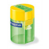 4007817512067 - TAILLE-CRAYON MÉTAL 2 TROUS AVEC RÉSERVOIR QUALITÉ SUPÉRIEURE