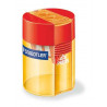 4007817512067 - TAILLE-CRAYON MÉTAL 2 TROUS AVEC RÉSERVOIR QUALITÉ SUPÉRIEURE
