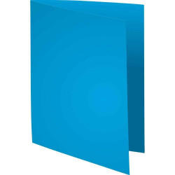 3288583300107 - 10 CHEMISES DOSSIER QUALITÉ SUPÉRIEURE BLEU