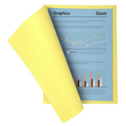 3288583300053 - 10 CHEMISES DOSSIER QUALITÉ SUPÉRIEURE JAUNE