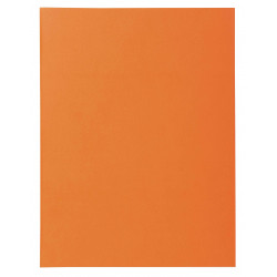 3288583300077 - 10 CHEMISES DOSSIER QUALITÉ SUPÉRIEURE ORANGE