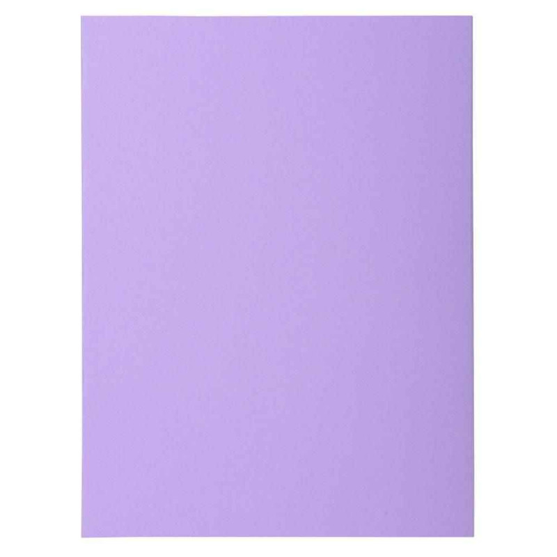 3288583300084 - 10 CHEMISES DOSSIER QUALITÉ SUPÉRIEURE LILAS