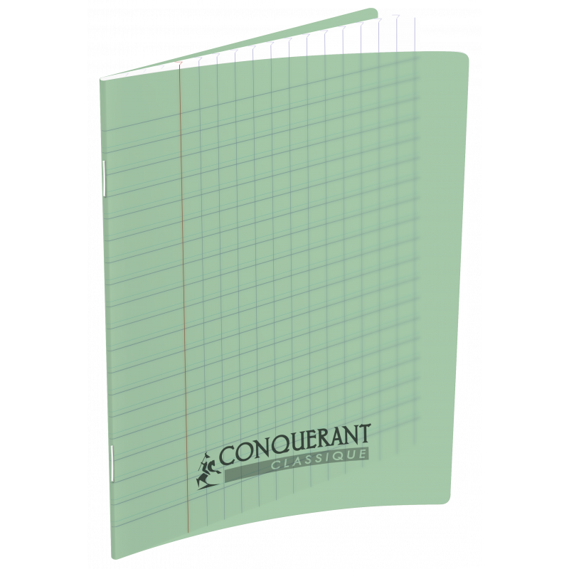 3020120002293 - CAHIER DÉBUTANT PP VERT 17X22 32P SÉYÈS 3MM 90G