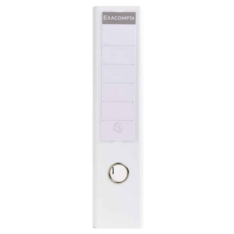 3130630537892 - KRÉACOVER CLASSEUR LEVIER PERSONNALISABLE D70 BLANC