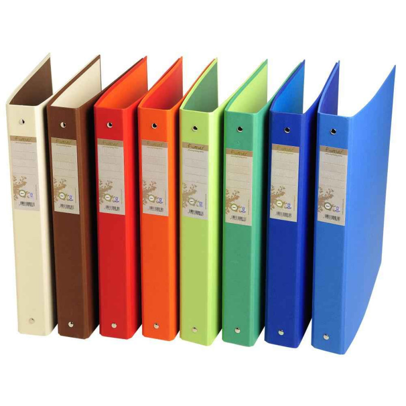 3130631519804 - FOREVER CLASSEUR CARTON RECYCLÉ 32X26 D40 COLORIS ASSORTIS