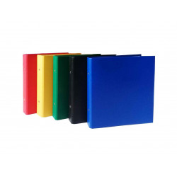 3130630006503 - CLASSEUR 17X22 2 ANNEAUX D40 COLORIS ASSORTIS