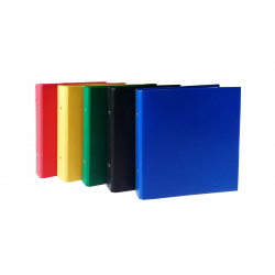 3130630006503 - CLASSEUR 17X22 2 ANNEAUX D40 COLORIS ASSORTIS
