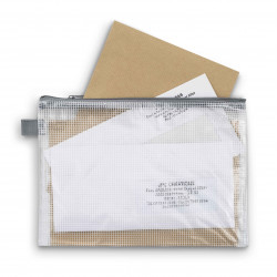 3701254707956 - POCHETTE ZIPPÉE PVC 19X25CM
