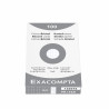 3130630132011 - 100 FICHES BRISTOLS 75X125 5X5 BLANC