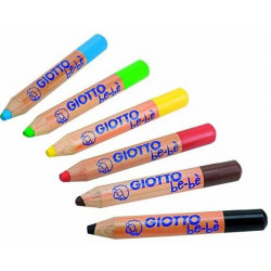 8000825018947 - BE-BÈ POT DE 10 CRAYONS COULEURS ASSORTIS