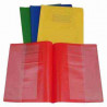 8004428285454 - PROT?GE-CAHIER PLASTIQUE 17X22 2 RABATS JAUNE 22/00?