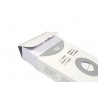 3130630132080 - 100 FICHES BRISTOLS 148X210 5X5 BLANC