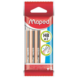 3154148502111 - 3 MINI-CRAYONS POUR COMPAS