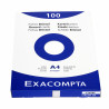 3130630133063 - 100 FICHES BRISTOLS 210X297 UNI BLANC