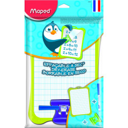 - KIT ARDOISE BLANCHE INCASSABLE 20X28CM