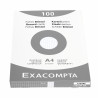 3130630133063 - 100 FICHES BRISTOLS 210X297 UNI BLANC