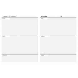 3549540098407 - AGENDA SCOLAIRE 17X22