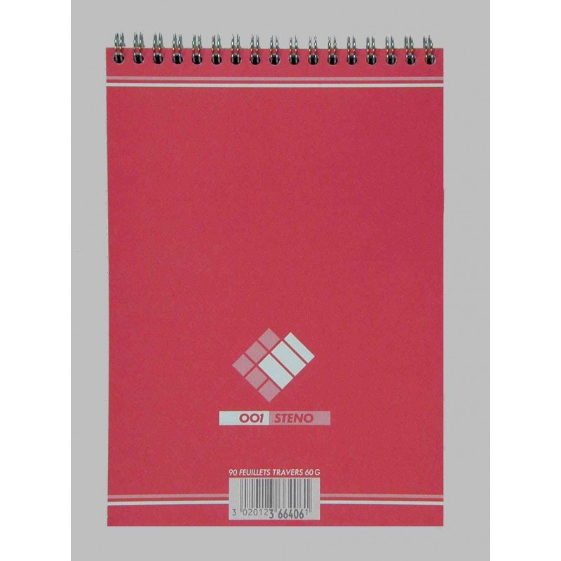 3020123664061 - BLOC STENO 148X210 180P LIGNÉ