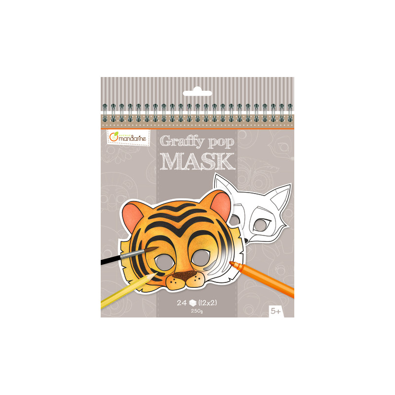3609510520236 - GRAFFY POP MASK ANIMAUX