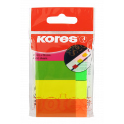 8410782112860 - 160 INDEX PAPIER 20X50MM COLORIS ASSORTIS