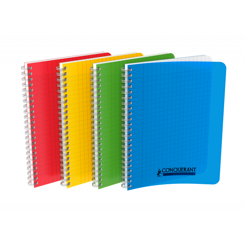 3020120119014 - CAHIER PP ASSORTIS 17X22 100P SÉYÈS 90G RELIURE INTÉGRALE