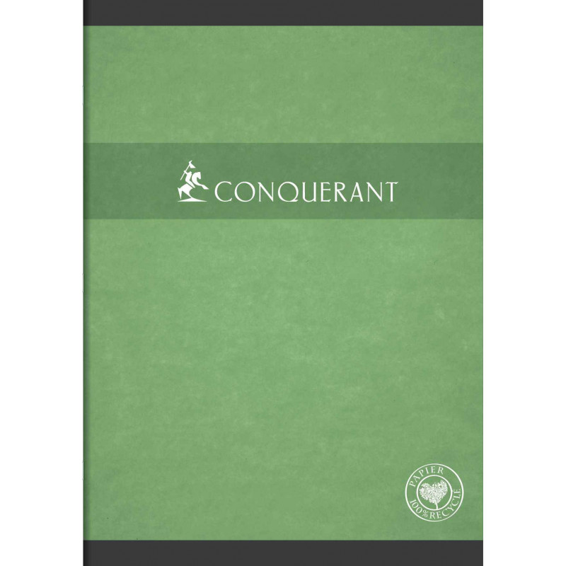 3020120011066 - CAHIER RECYCLÉ 21X29,7 96P SÉYÈS 70G PIQURE