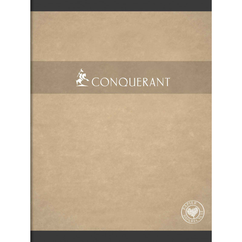 3020120011165 - CAHIER RECYCLÉ 24X32 96P SÉYÈS 70G PIQURE