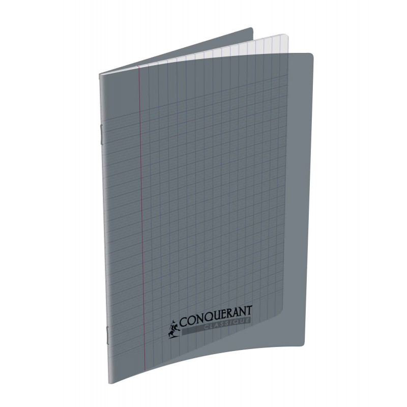 3020120001944 - CAHIER PP GRIS 17X22 96P SÉYÈS 90G PIQURE