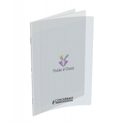 3020120014784 - CAHIER POÉSIE ET CHANT PP 24X32 48P SÉYÈS/UNI 90G PIQURE