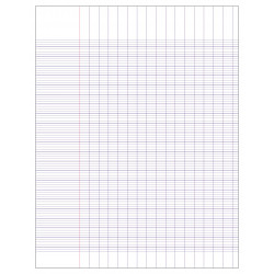 3020120167572 - CAHIER CARTE BLANCHE 24X32 96P S?Y?S 90G PIQ?RE