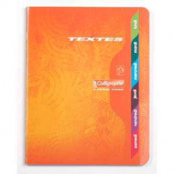 3210330000558 - CAHIER DE TEXTES CARTE 17X22 120P PIQURE